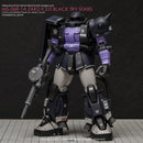 G-REWORK - Custom Decal - [MG] Black Tri-Stars Zaku 2.0