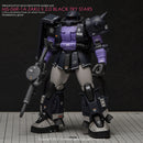 G-REWORK - Custom Decal - [MG] Black Tri-Stars Zaku 2.0