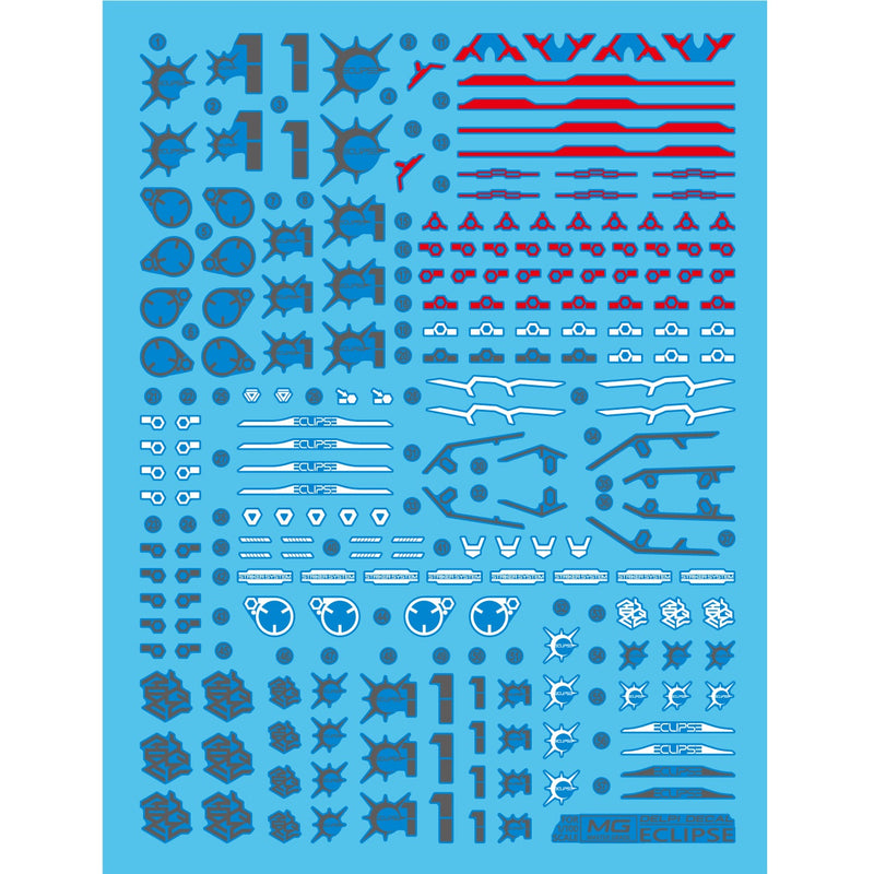 Delpi Decal - MG Eclipse Water Decal (2 Types)