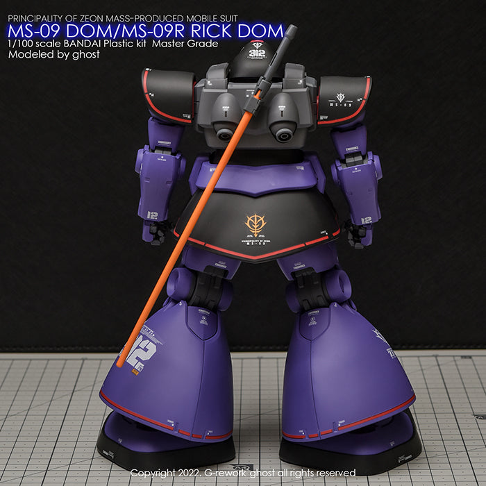 G-REWORK - Custom Decal - [MG] Dom 1.5/ Rick Dom 1.5