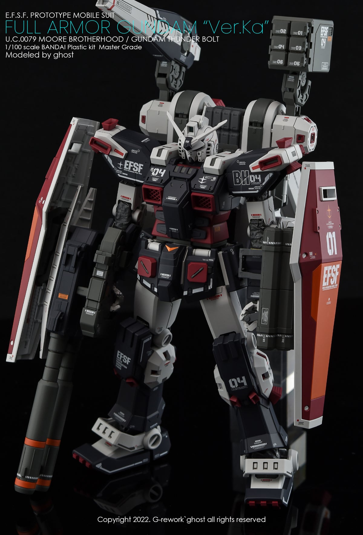 BANDAI MG H-V GUNDAM /