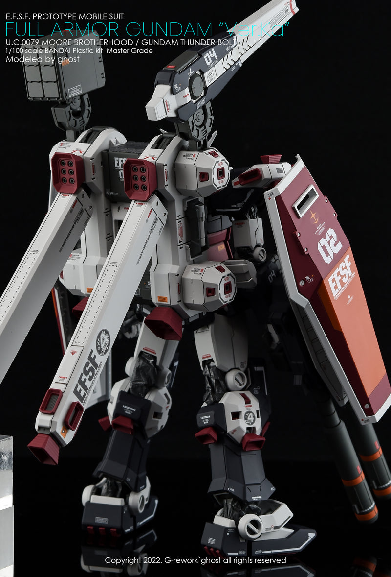 G-REWORK - Custom Decal - [MG] Full Armor Gundam Ver.Ka [Gundam Thunderbolt]