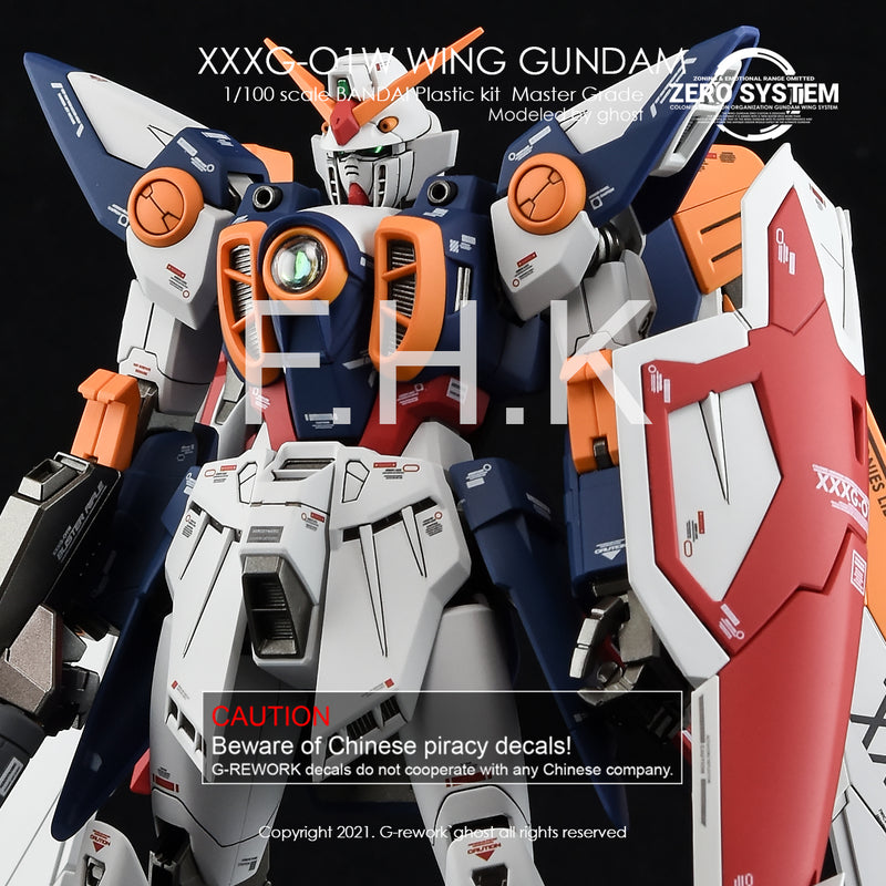 G-REWORK - Custom Decal - [MG] Wing Gundam TV Ver.