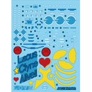 Delpi Decal - MG Zaku Warrior Live Concert Water Decal (2 Types)