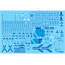 Delpi Decal - MG PHENEX HOLOGRAM BLUE WATER DECAL