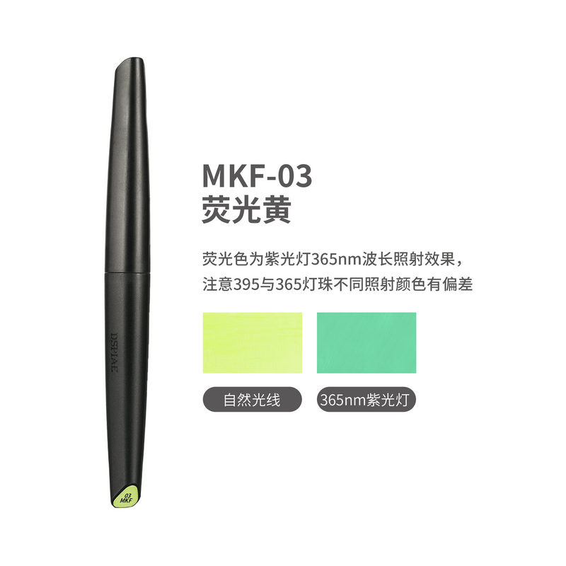 DSPIAE - MK/MKF Soft Tipped Markers (Basic and Fluorescent, 18 Colors)