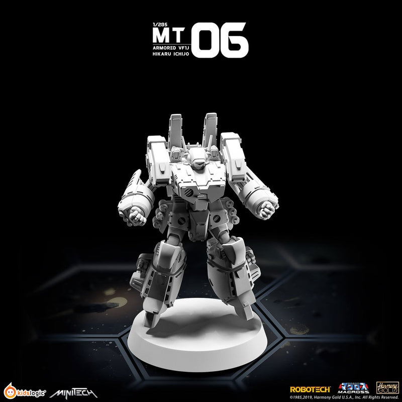 PRE-ORDER: Kids Logic Minitech - 06 Armored VF-1J (Hikaru Ichijo Ver)