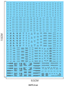 Delpi Decal - 1/144 Mechanical Caution Water Decal (6 Types)