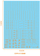 Delpi Decal - 1/144 Mechanical Caution Water Decal (6 Types)