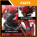 Delpi Decal - Metal Power Tube For MG Sazabi / Sinanju (4 types)