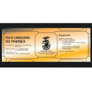 Delpi Decal - PG Phenex Base Metal Sticker