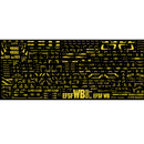 Delpi Decal - PG UNLEASHED RX-78-2 ver.DELPI GOLD METAL STICKER