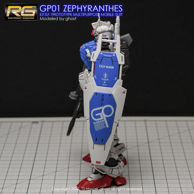 G-REWORK - Custom Decal - [RG] Gundam GP01 Zephyranthes