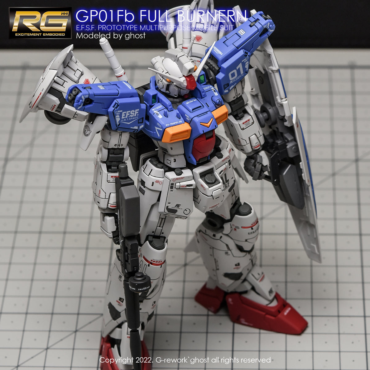 RG RX-78GP01Fb Gundam GP01Fb Full Burnern – GUNDAM PLANET