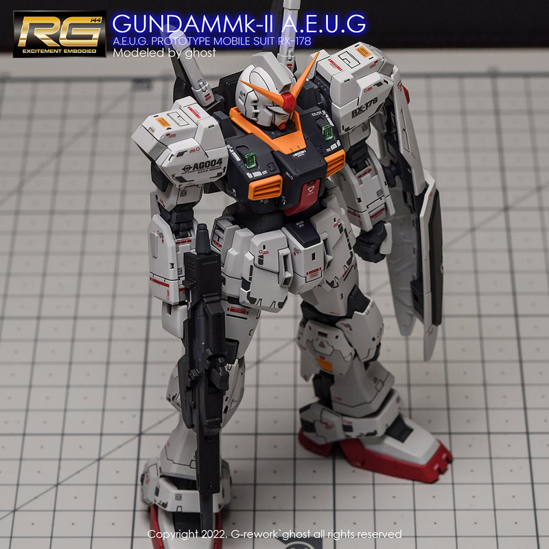 G-REWORK - Custom Decal - [RG] RX-178 MK-II Gundam [AEUG]