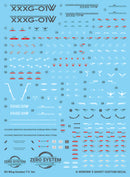 G-REWORK - Custom Decal - [RG] Wing Gundam TV Ver.