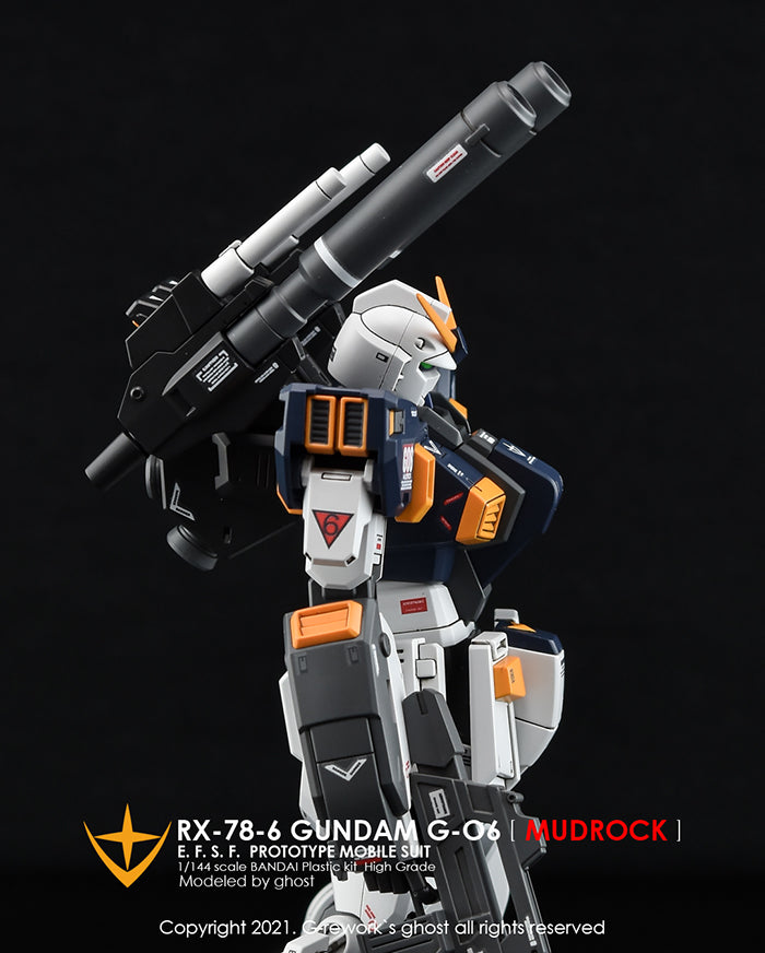 G-REWORK - Custom Decal - [HG] RX-78-06 MUDROCK