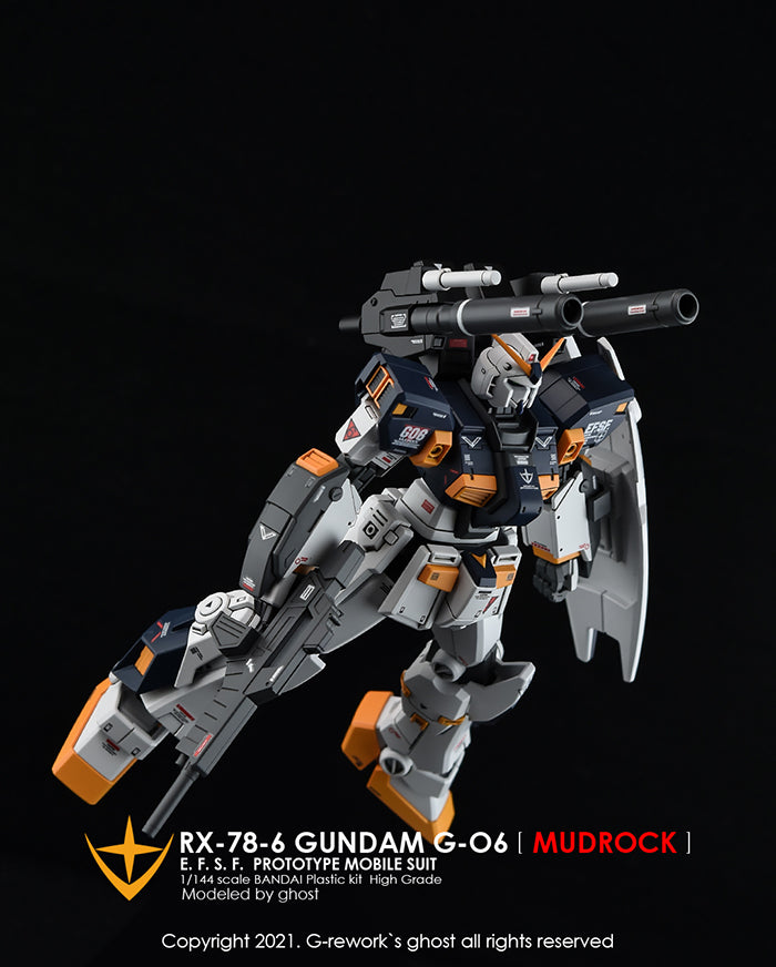 G-REWORK - Custom Decal - [HG] RX-78-06 MUDROCK