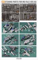 Madworks - Photo Etch S16 - Detail Parts for MG FAZZ Ver.Ka