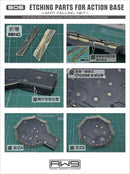 Madworks - Photo Etch S05 - Detail Parts for Action Base 1, Anti-Falling Net