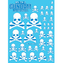 Delpi Decal - Skull Universal Luminous Water Decals