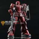 G-REWORK - Custom Decal - [HG] ORIGIN MS-05 ZAKU I (CHAR AZNABLE)