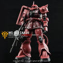 G-REWORK - Custom Decal - [HG] ORIGIN MS-06S ZAKU II (CHAR AZNABLE)