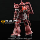 G-REWORK - Custom Decal - [HG] ORIGIN MS-06S ZAKU II (CHAR AZNABLE)