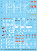 G-REWORK - Custom Decal - [HG] Origin MS-06R-1A ZAKU II (Black Tri-Stars Full Set)