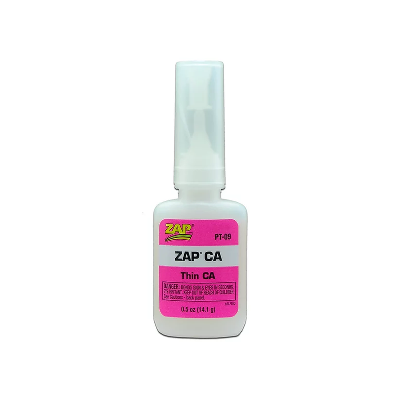 Zap CA (Pink Label) Thin Viscosity, 1/2 oz