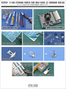 Madworks - Photo Etch S02 - Detail Parts for MSZ-010S ZZ Gundam Ver.Ka