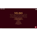 PG 1/60 MS-06S Char's Zaku II