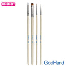 GodHand - Brushwork Semi-PRO 4 Brushes Set