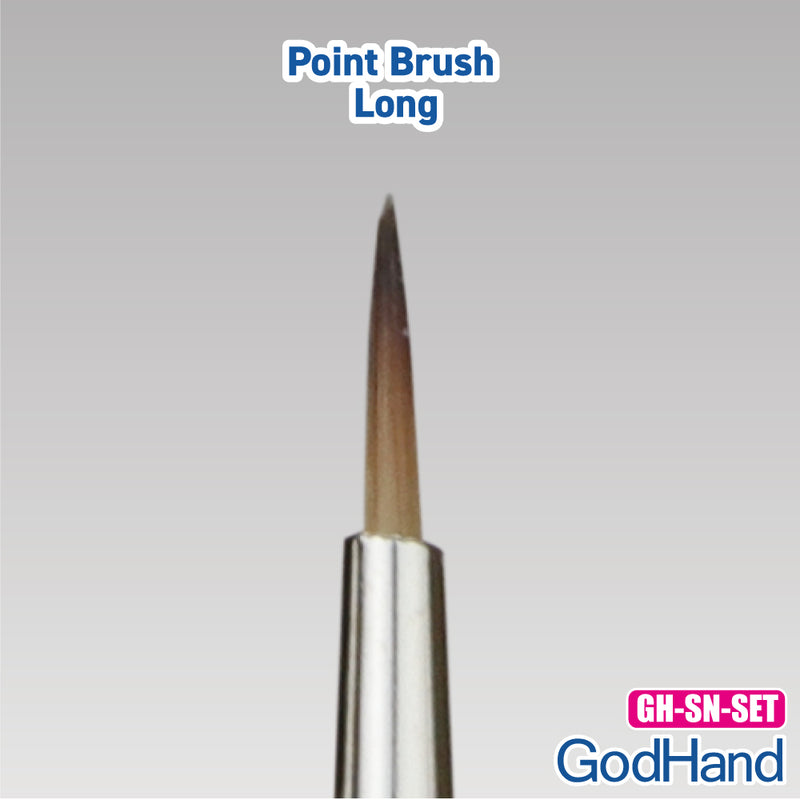 GodHand EBRSUP-HS Brushwork Softest Hobby Extra Fine Point Paint Brush –  Galactic Toys & Collectibles