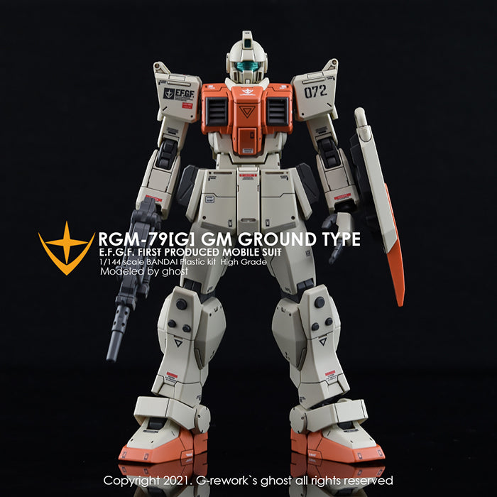 G-REWORK - Custom Decal - [HG] Ground Type RGM-79G