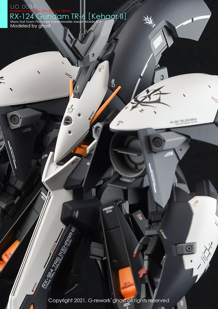G-REWORK - Custom Decal - [HG] A.O.Z RX-124 GUNDAM TR-6
