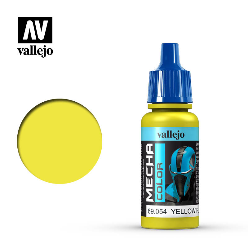 Vallejo Model Color Fluorescent: 17ml Yellow 70730 (M206)