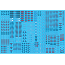 Delpi Decal - Standard Caution Water Decal (NORMAL)