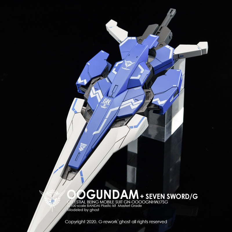 G-REWORK - Custom Decal - [MG] 00 Gundam [Seven Sword]