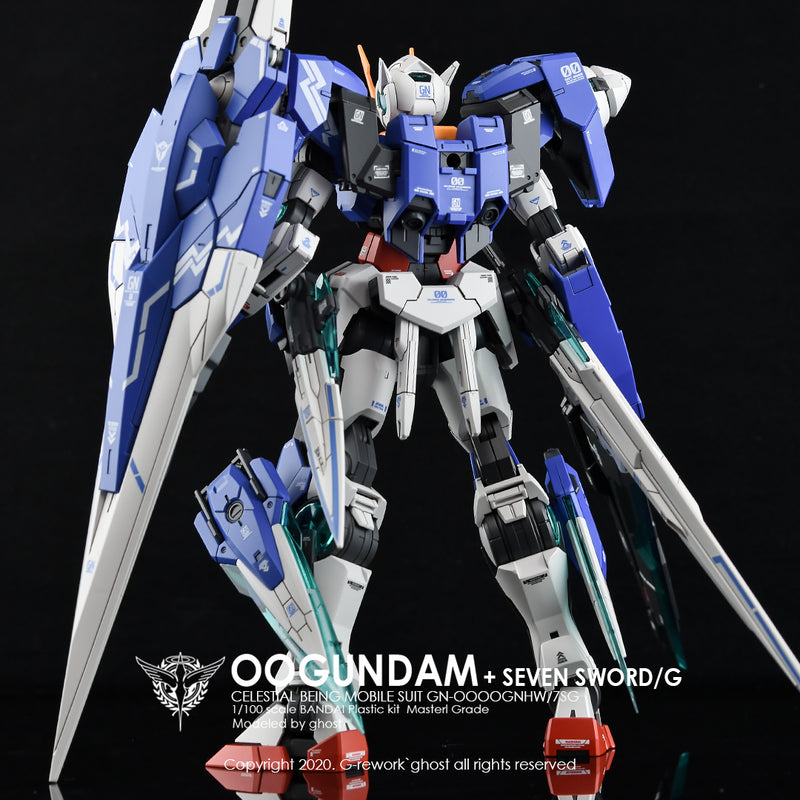 G-REWORK - Custom Decal - [MG] 00 Gundam [Seven Sword]