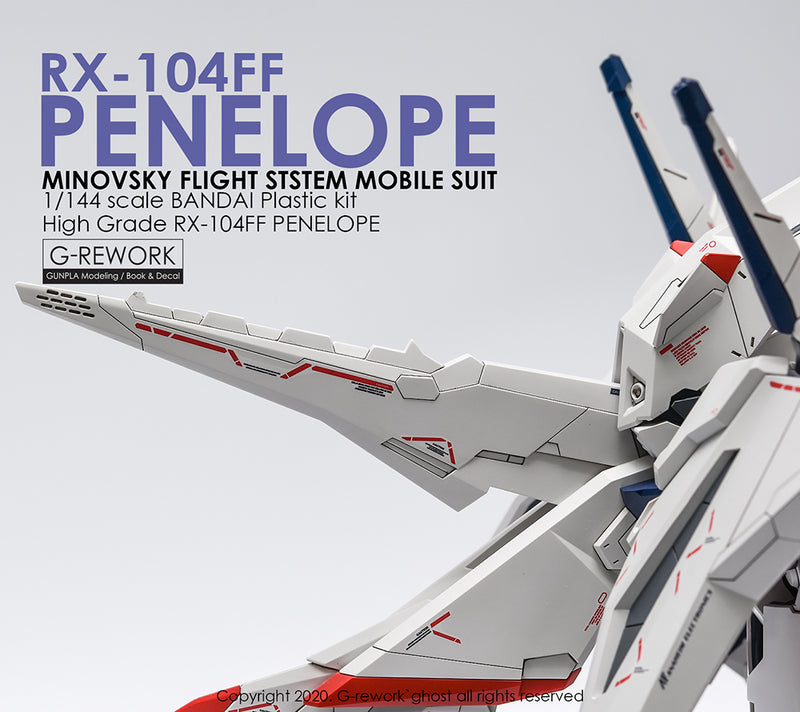 G-REWORK - Custom Decal - [HG] RX-104FF Penelope