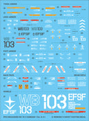 G-REWORK - Custom Decal - [PG] Unleashed RX-78-2 Gundam G3 Ver